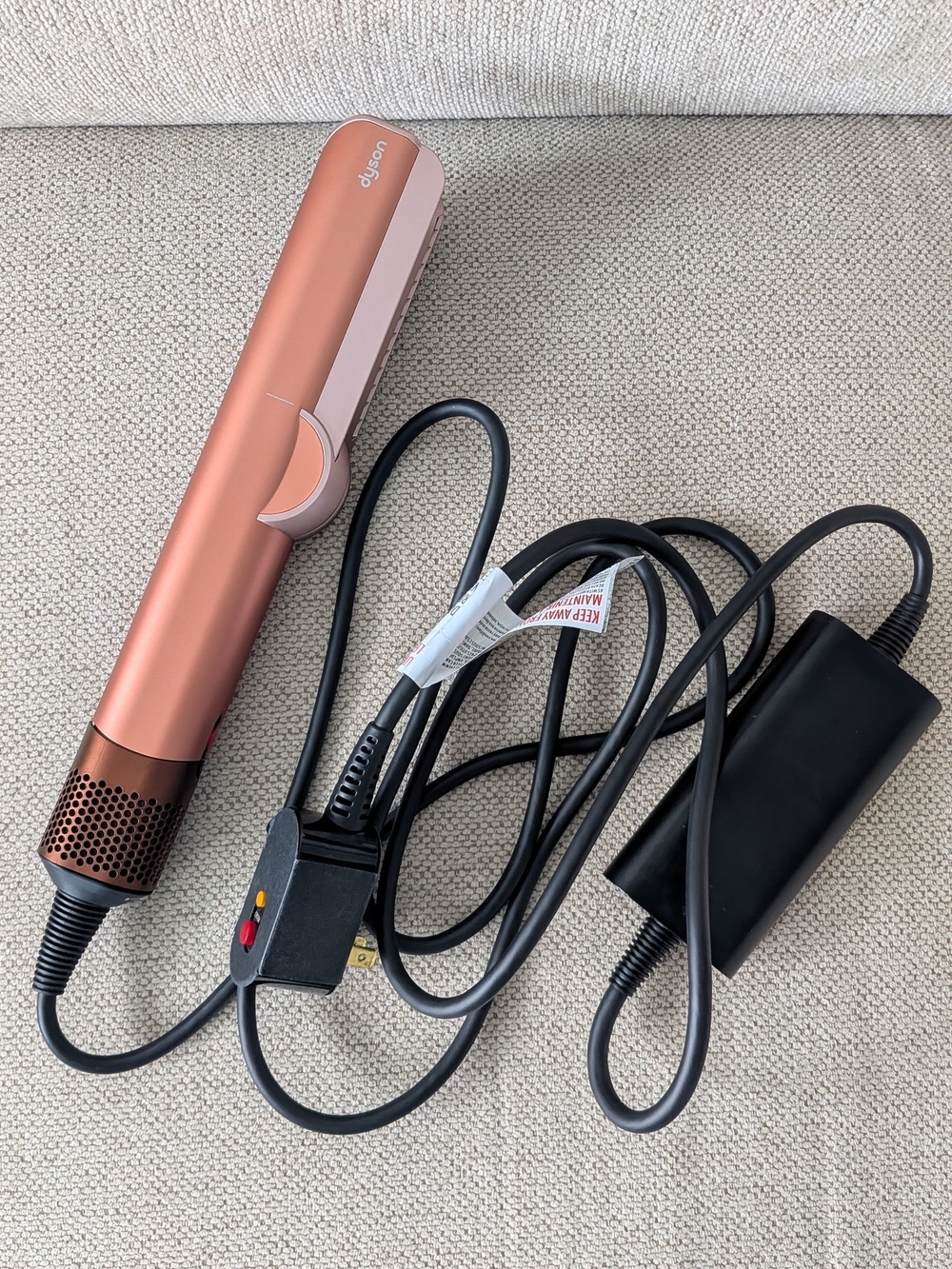 Dyson Airstrait™ straightener (Nickel/Copper)